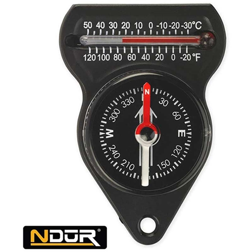 Picture of NDUR USA Mini Compass with Theometer BK 51560 846271002899