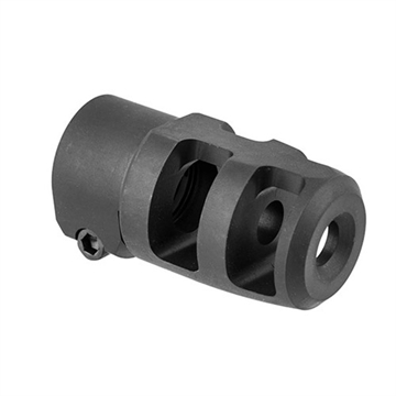 Picture of Badger Ordnance MINI FTE MUZZLE BRAKE 30 CALIBER 5/8-24 STEEL BLACK 249-83