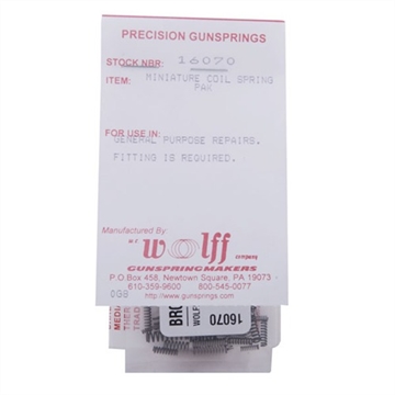 Picture of MINIATURE COIL SPRING PAK - KIT #1607 16070