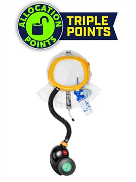 Picture of CM-3M CBRN Child Escape Respirator / Infant Gas Mask with PAPR - Includes hydration system & integrated water bottle, blower unit, tubing, back/waist carrier & Israeli NBC Filter CM3MCER