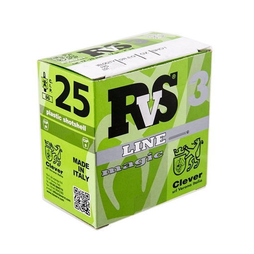 Picture of Clever MIRAGE RVS MAGIC 12GA 1OZ. 2 3/4DR. 7.5, 1200FPS, 16MM BRASS CMRVS12175