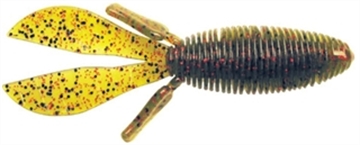 Picture of MISSILE BAITS D BOMB 4.5" 6PK GOLD AMBER MBDB45-GLA