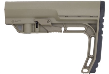 Picture of Mission First Tactical Battlelink, Minimalist, Stock, 6 Position, Mil-Spec, M4 Collapsible Stock, Scorched Dark Earth BMSMIL-SDE BMSMILSDE