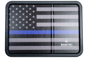 Picture of MISSION FIRST TACTICAL DUMP TRAY BLUE LINE AMERICAN FLAG HEDC-AMB1-M