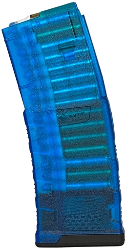Picture of Mission First Tactical EXD, Magazine, 223 Remington/556NATO, 30 Rounds, Fits AR-15, Translucent Blue EXDPM556-T-B EXDPM556TB