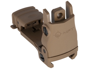 Picture of Mission First Tactical Flip Up Rear Sight - Scorched Dark Earth BUPSWR-SDE