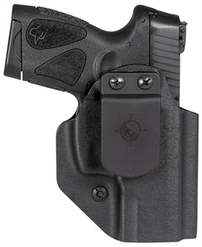 Picture of Mission First Tactical Appendix Holster IWB/OWB Black Polymer Belt Clip Fits Taurus G3C/G2/G2C/G2S/PT111 Ambidextrous HTPT111SAIWBABL