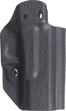 Picture of Mission First Tactical Leather Hybrid IWB/OWB Holster for Glock 19/23/44/45 Black Ambi H3-GL-1-BLK2