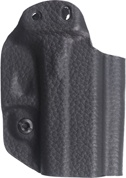 Picture of Mission First Tactical Leather Hybrid IWB/OWB Holster for Glock 43/43x Black Ambi H3-GL-3-BLK2
