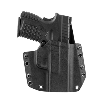 Picture of Mission First Tactical OWB Holster for Springfield XDS 9/40/45 3.3" Black RH HSFXDS9OWB-BL