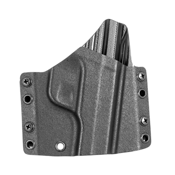 Picture of Mission First Tactical OWB Holster for S&W Bodyguard 380 Black RH HSWBG380OWB-BL