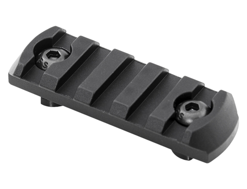 Picture of MISSION FIRST TACTICAL TEKKO METAL MLOK 2 3/8" 5 SLOT PIC RAIL BLACK TMMLR5