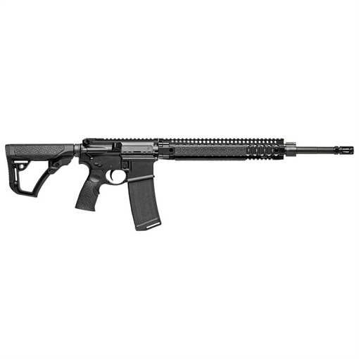 Picture of Daniel Defense 0214213175047 DDM4 MK12 SPR 5.56x45mm NATO 18" 20+1 Black Hard Coat Anodized 6 Position w/SoftTouch Overmolding Stock 0214213175047 02-142-13175-047