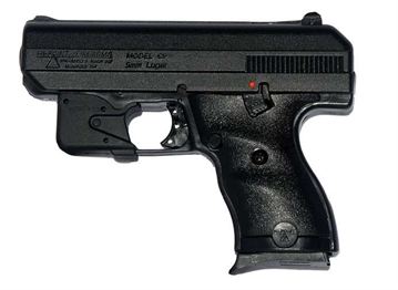 Picture of Hi-Point C9 9mm Luger 8+1 3.50" Black Steel Barrel, Black Powder Coated Serrated Steel Slide, Black Polymer Frame Black Polymer Grip, LaserLyte Laser 916LLTGM