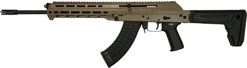 Picture of M+M INDUSTRIES M10X ZHUKOV FDE RIA 7.62X39 16" BBL MLOK RAIL BLACK FOLD STOCK M10X-Z-FDE MMI-M10X-Z-FDE
