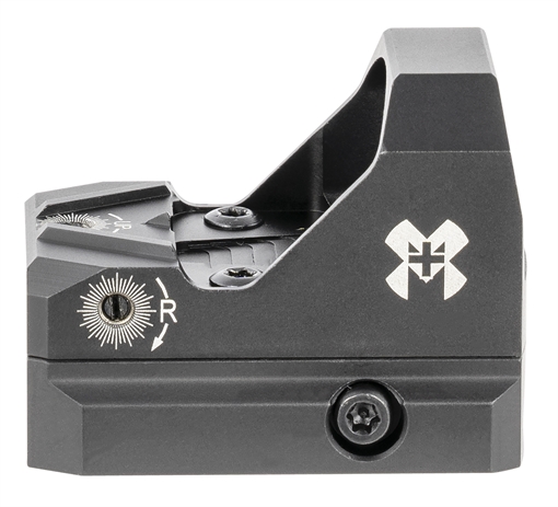 Picture of M+M IND LOW PROFILE MICRO RED DOT 3 MOA W/ (2) 50000HR LIFE BATTERIES AC-M10X-RED-DOT