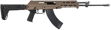 Picture of M+M Industries M10X 7.62x39mm 30+1 16.50" Barrel w/Muzzle Brake, 5 Position Side Folding Collapsible Stock, Black Magpul SL Grip, Short Handguard Optics Ready M10XZSHFDE