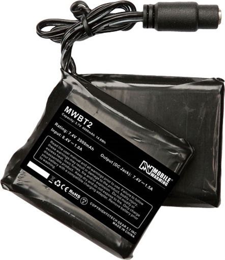 Picture of MOBILE WARMING 7.4V LITH-ION BATTERY FOR MW GLOVES 1 BATTRY MWBT2