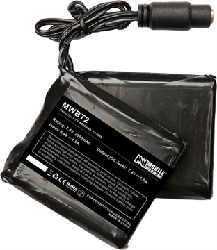 Picture of MOBILE WARMING 7.4V LITH-ION BATTERY FOR MW GLOVES 1 BATTRY MWBT2