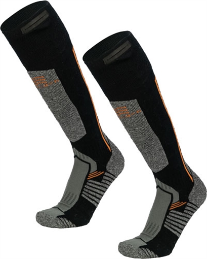 Picture of MOBILE WARMING MEN'S PRO MERINO HEATED SOCKS GRAY XLRG MWUS22220523
