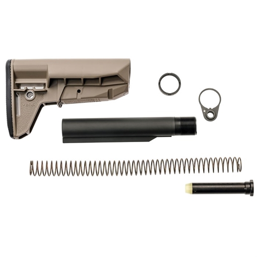 Picture of Bravo Company MOD 2 SOPMOD STOCK KIT WIDEBODY FLAT DARK EARTH BCM-GFSK-MOD2-RMS-FDE GFSKMOD2RMSFDE