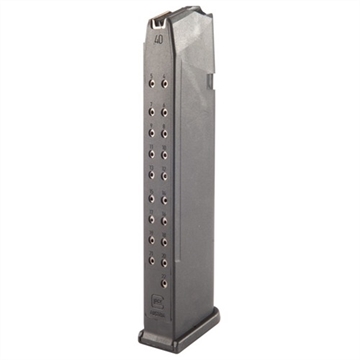 Picture of GLOCK OEM Magazine, 40 S&W, 22 Rounds, For GLOCK 22/35, Cardboard Style Packaging, Black MF22022