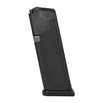 Picture of GLOCK OEM Magazine, 40 S&W, 10 Rounds, For GLOCK 23, Cardboard Style Packaging, Polymer, Black MF10023