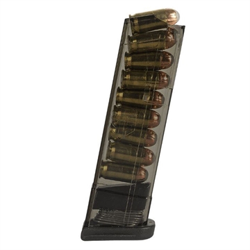 Picture of Elite Tactical Systems Group MAGAZINE 9-RD .380 ACP FOR GLOCK 42 CARBON SMOKE SMK-GLK-42-9
