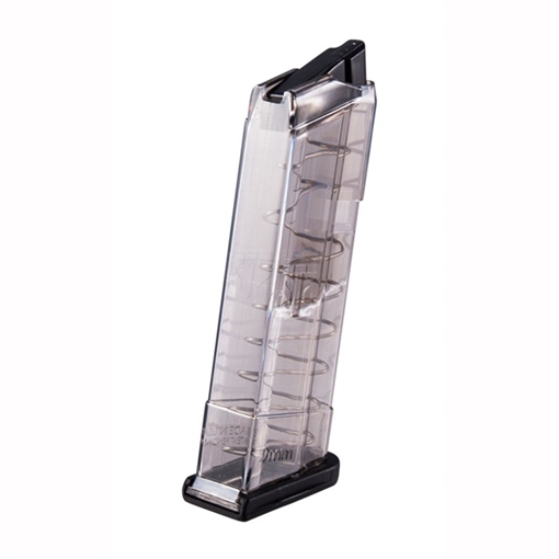 Picture of ELITE TACTICAL SYSTEMS GLOCK 43 SINGLE STACK 9MM 9RD POLY MAGAZINE SMOKE GLK-43-9