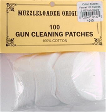 Picture of MODERN MUZZLELOADING ORIGINAL COTTON PATCH 45-58 CLEANING 100PK 1013