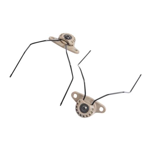 Picture of Unity Tactical MODULAR ATTACHED RAIL KIT (MARK) 2.0 HELMET MOUNT ONLY FDE HLM-MAF