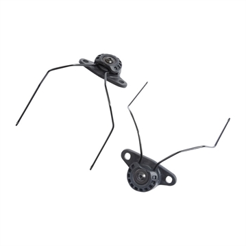Picture of Unity Tactical MODULAR ATTACHED RAIL KIT (MARK) 2.0 HELMET MOUNT ONLY BLACK HLM-MAB