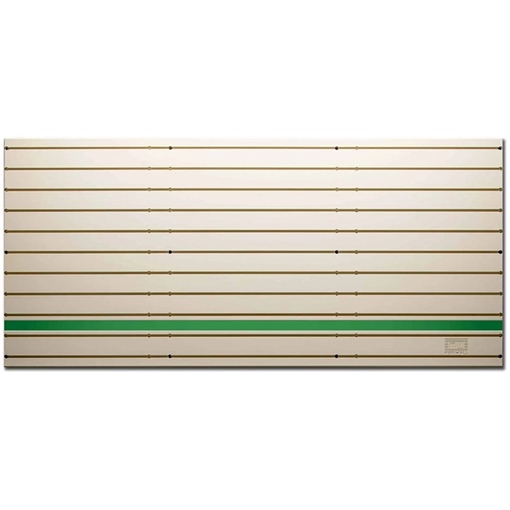 Picture of Tactical Walls MODWALL PANEL 48''WX22''H TAN W/GREEN LINE HERO STRIP MWPANELTANGREEN