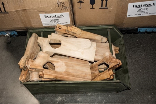 Picture of Molot Case of 80 - 84 Take Off Birch Wood Thumbhole Buttstocks VPR-WOOD CASE
