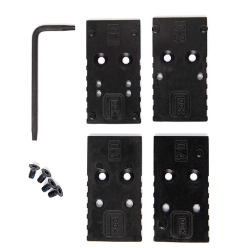 Picture of MOS Adapter Set 01 nDLC 9mm G17Gen5MOSG19Gen5MOSG34Gen5MOS G45MOS (PKG) 47338