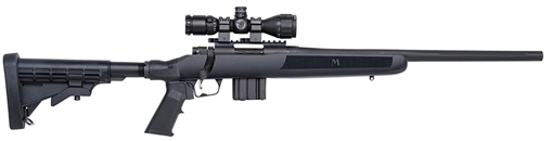 Picture of Mossberg 27748 MVP FLEX with Scope Bolt 223 Rem/5.56 NATO 18.50" 10+1 Black 6 Position Flex Synthetic Stock Blued Steel Receiver 015813277488