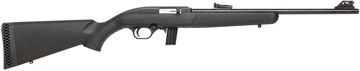 Picture of Mossberg 702 Plinkster Full Size 22 LR 10+1 18" Blued Steel Barrel, Blued 3/8" Dovetail Receiver, Black Fixed Synthetic Stock, Right Hand 37072