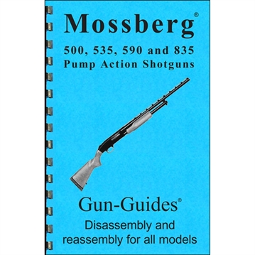 Picture of Gun-Guides ASSEMBLY-DISASSEMBLY GUIDE FOR MOSSBERG 500, 535, 590, 835 13-MOSSB MOSSBURG GUIDE