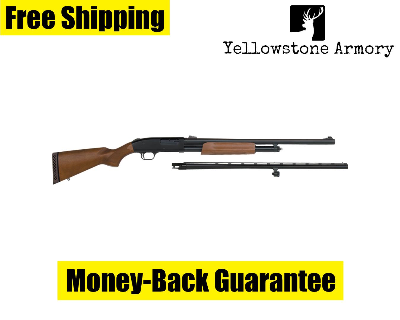 Mossberg 500 Combo Field/Deer Shotgun 12 ga. 28 in & 24 in. Full 54264-img-0