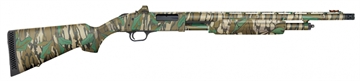 Picture of Mossberg 500 Turkey 20 Gauge 5+1 3" 20", Mossy Oak Greenleaf, Optic Cut Rec, Synthetic Furniture, Fiber Optic Front Sight, X-Factor Ported Choke, Includes Holosun Red Dot 54342