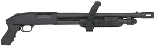 Picture of Mossberg 500 Tactical Chainsaw Blued 12 Gauge 18.50" 3" 5+1 Fixed Pistol Grip Stock 015813504607 -