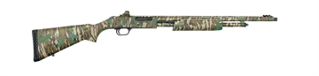 Picture of Mossberg 500 Turkey Full Size 410 Gauge Pump 3" 5+1 20" Mossy Oak Greenleaf Vent Rib Barrel & Optics Cut Steel Receiver, Mossy Oak Greenleaf Synthetic Stock, Holosun 407K Red Dot 50133