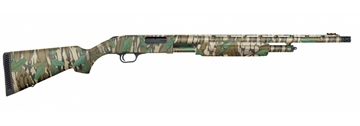 Picture of Mossberg 500 Turkey, Optic Ready, Pump Action, 20 Gauge, 3" Chamber, 22" Vent Rib Barrel, Mossy Oak Greenleaf Finish, Synthetic Stock, Receiver Milled for Shield RMSc-Pattern Micro Dot Sights, Fiber Optic Front Sight, 5 Rounds 54337