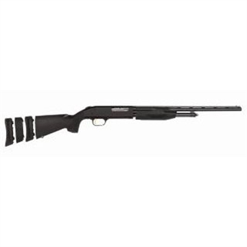 Picture of Mossberg 510 Super Bantam Youth 410 Gauge Pump 3" 2+1 18.50" Blued Vent Rib Steel Barrel, Blued Steel Receiver, Black Synthetic Stock w/Adjustable LOP Spacer 50358