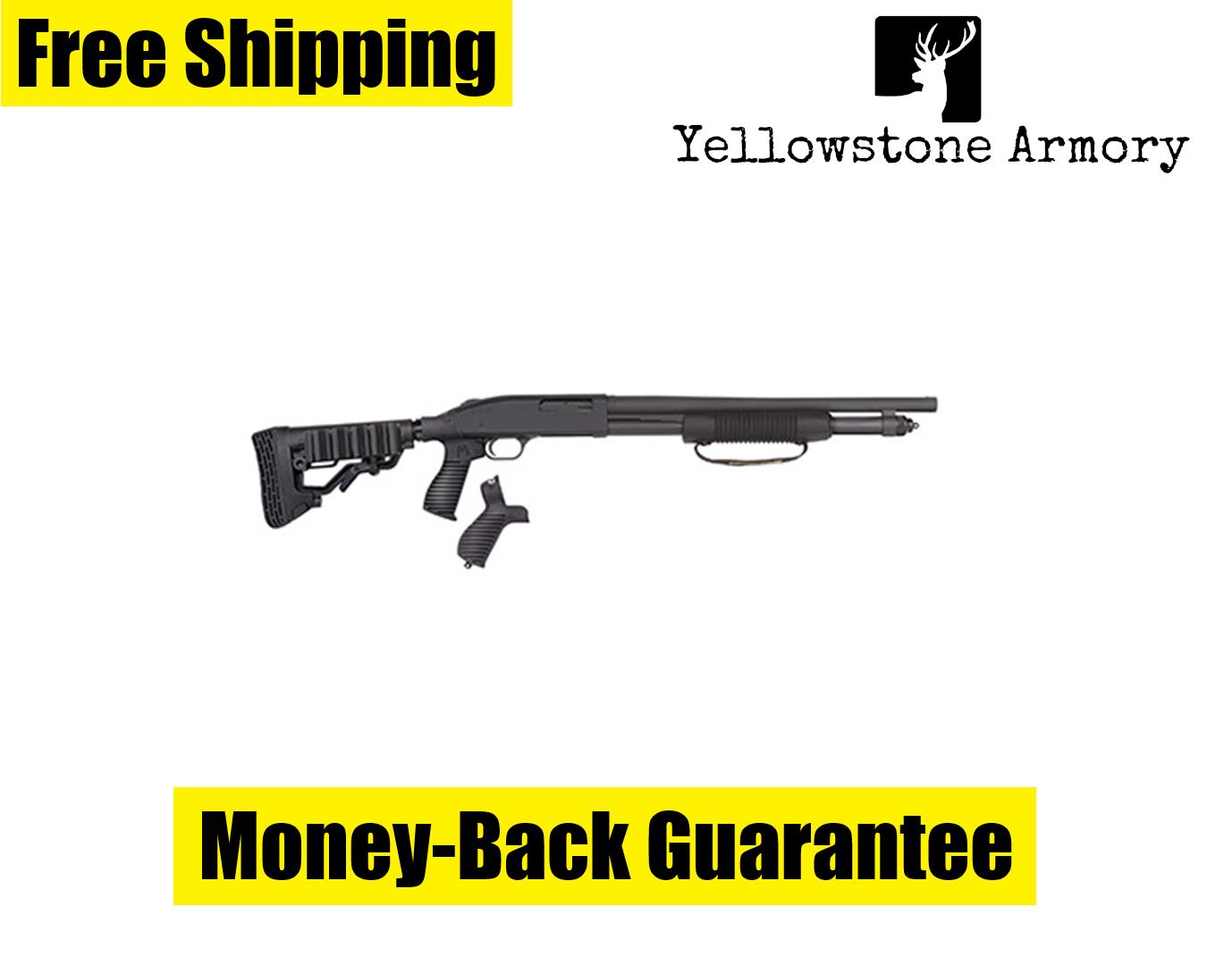 Mossberg 590 7-Shot Shotgun 12 ga. 18.5 in. Pistol Grip Synthetic 50691-img-0