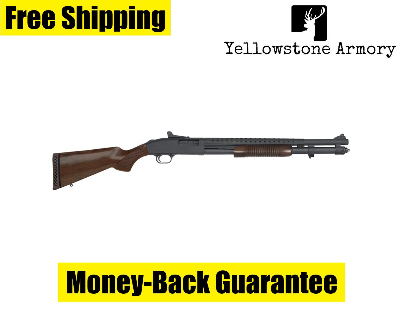Mossberg 590A1 Retrograde Shotgun 12 ga. 20 in. Walnut 3 RH 51665-img-0