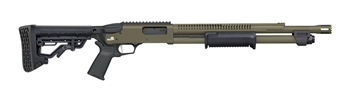 Picture of MOSSBERG 590R SECURITY TACTICAL 12 GA 18.5IN BARREL 6RD OD GREEN CERAKOTE STANDOFF - NO SIGHTS 50757