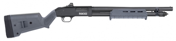 Picture of Mossberg 590S, Optic Ready, Pump Action, 12 Gauge, 3" Chamber, 18.5" Barrel, Matte Blued Finish, Gray Magpul SGA Stock and MOE Forend, Bead Sight, Mounted Holosun HS407K, 9 Rounds w/1.75", or 6 Rounds w/2.75", or 5 Rounds w/3" Shells 51606