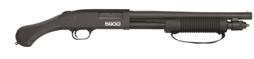 Picture of Mossberg 590S, Shockwave, Pump Action, 12 Gauge, 3" Chamber, 14.375" Barrel, Matte Blued Finish, Shockwave Grip, Bead Sight, 8 Rounds, Cycles 1.75", 2.75", or 3" Shells 51601