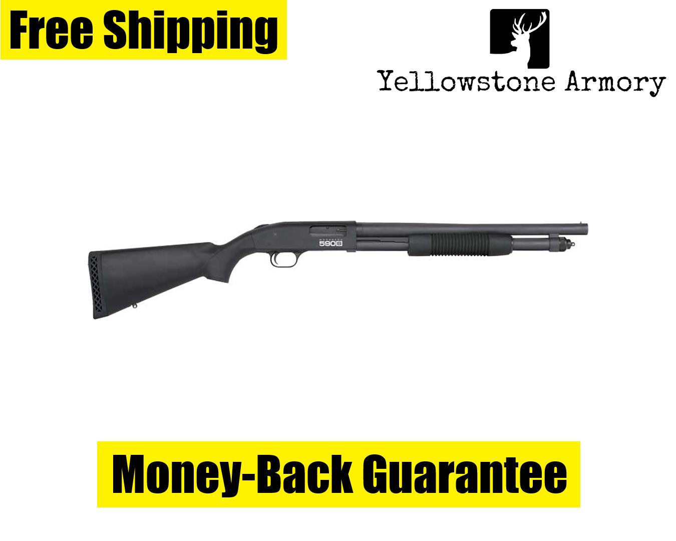 Mossberg 590S Shotgun 12 ga. 18.5 in. Black 3 51605-img-0